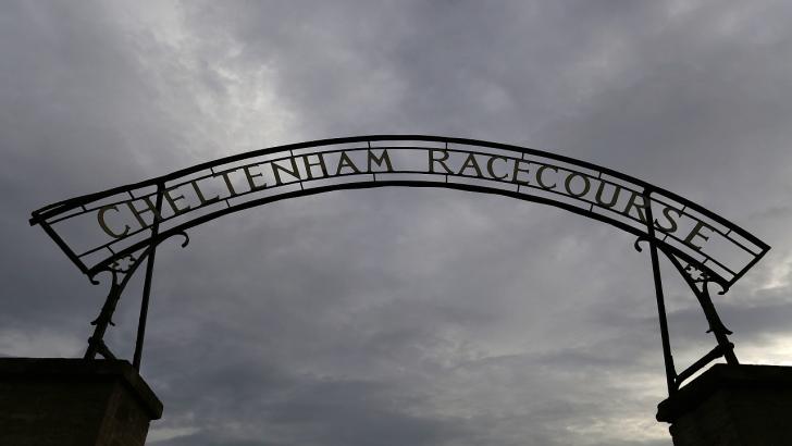The gates at Cheltenham Racecourse